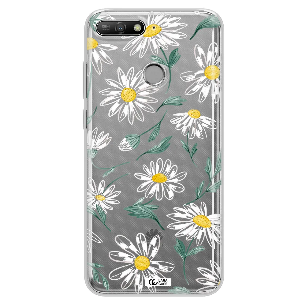 Papatia With Stem Huawei Y6 Prime 2018 Clear TPU Case