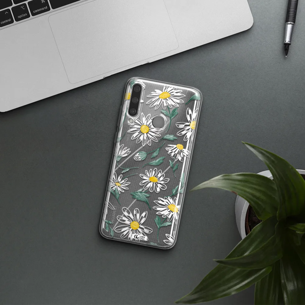 Papatia With Stem Huawei Y6P Clear TPU Case