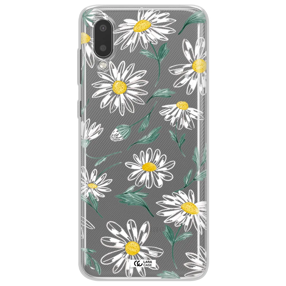 Papatia With Stem Samsung A02 Clear TPU Case