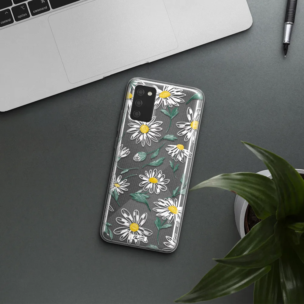 Papatia With Stem Samsung A02S Clear TPU Case