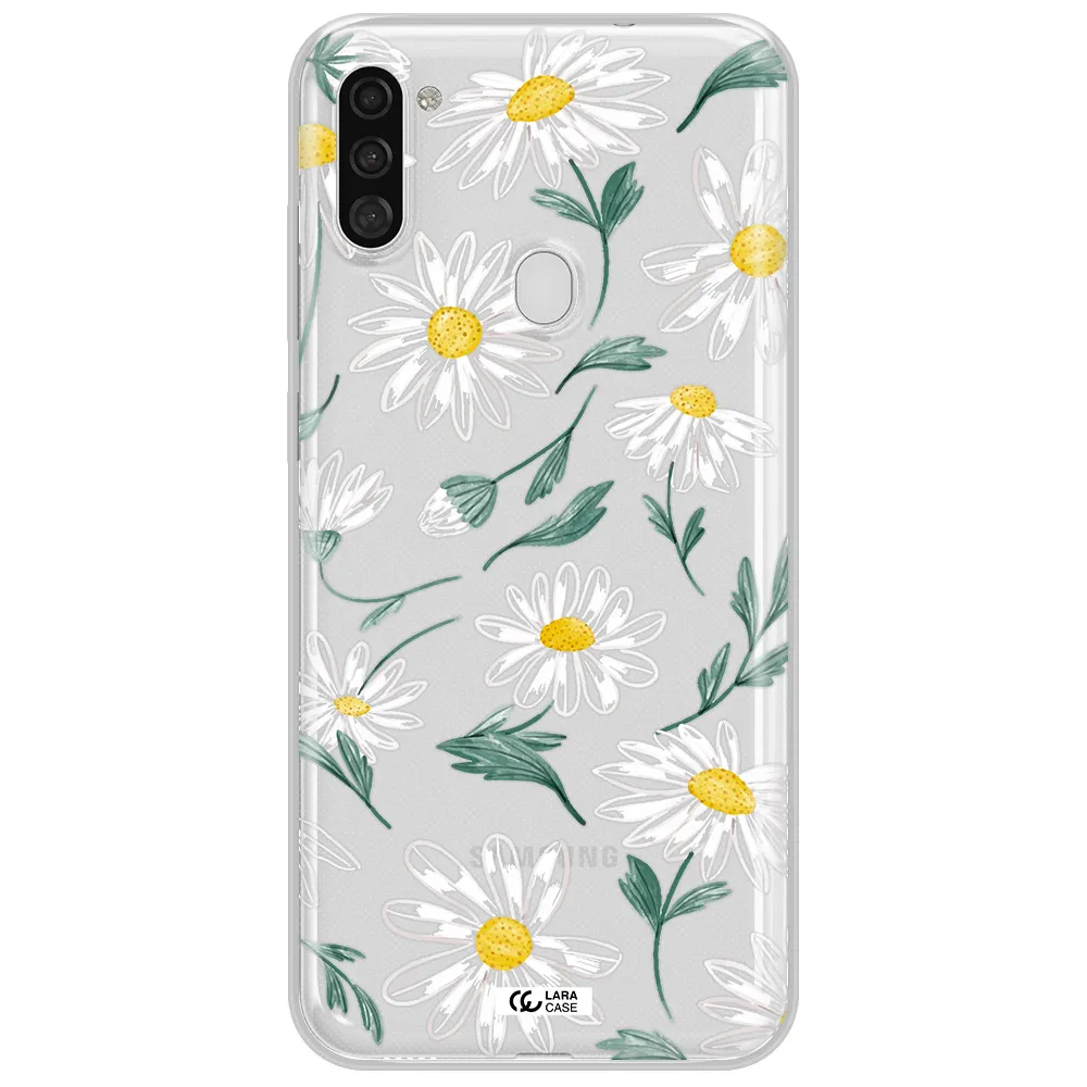 Papatia With Stem Samsung A11 Clear TPU Case