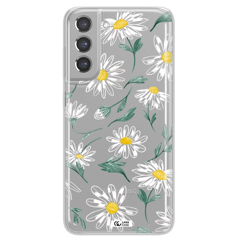 Papatia With Stem Samsung A21 Fe Clear TPU Case