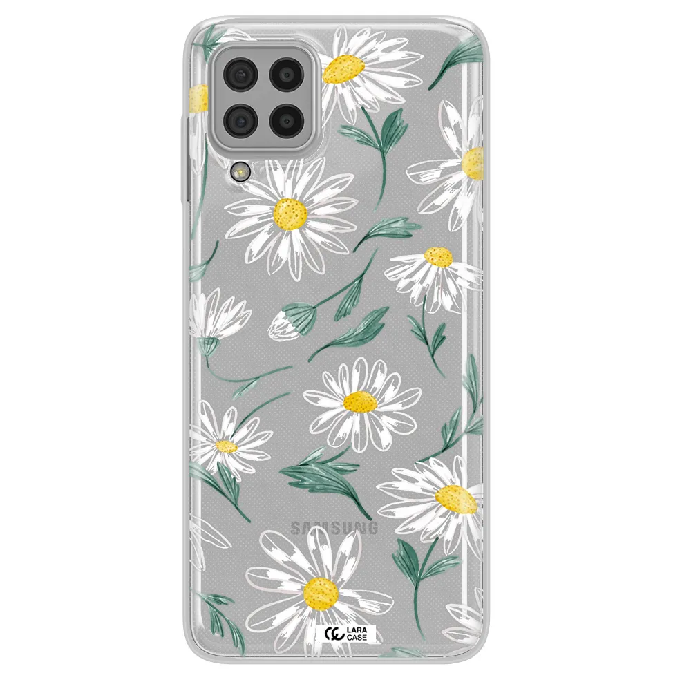 Papatia With Stem Samsung A22 4g Clear TPU Case