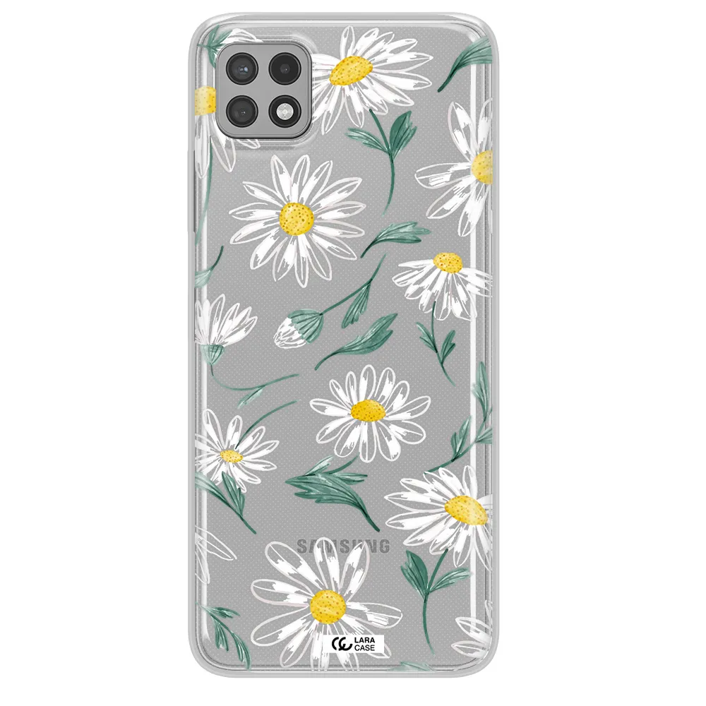 Papatia With Stem Samsung A22 5g Clear TPU Case