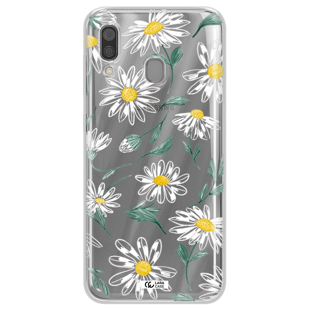 Papatia With Stem Samsung A30 Clear TPU Case