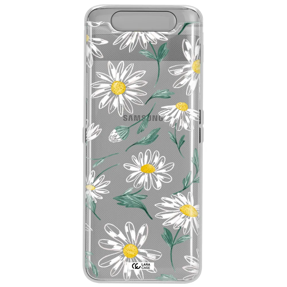 Papatia With Stem Samsung A80 Clear TPU Case