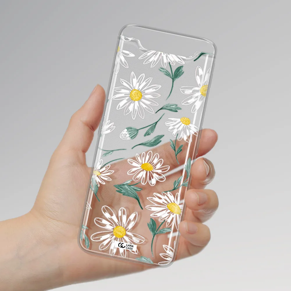 Papatia With Stem Samsung A80 Clear TPU Case