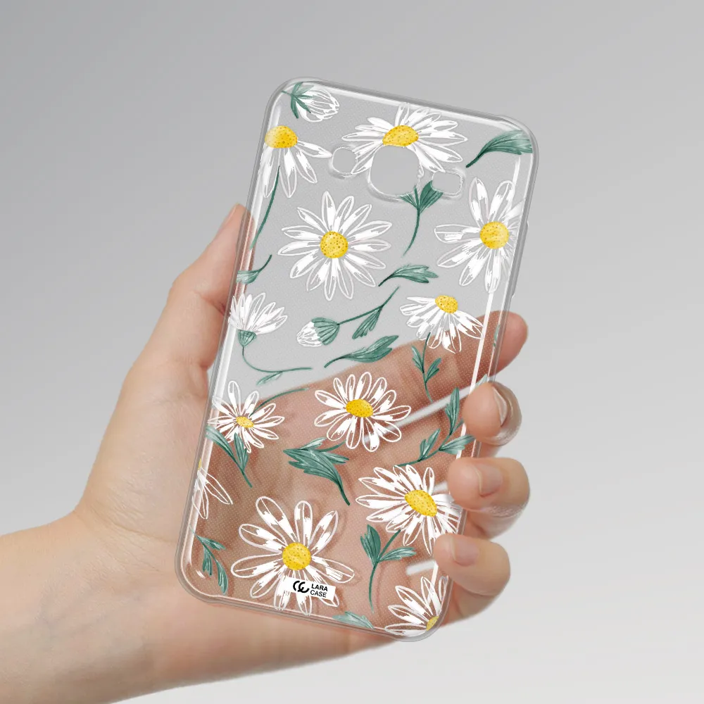 Papatia With Stem Samsung J7 2015 Clear TPU Case