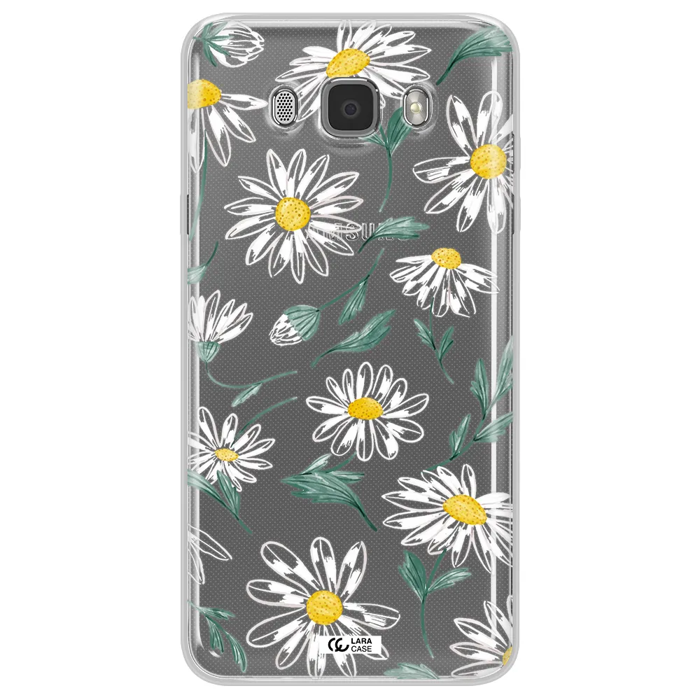 Papatia With Stem Samsung J7 2016 Clear TPU Case