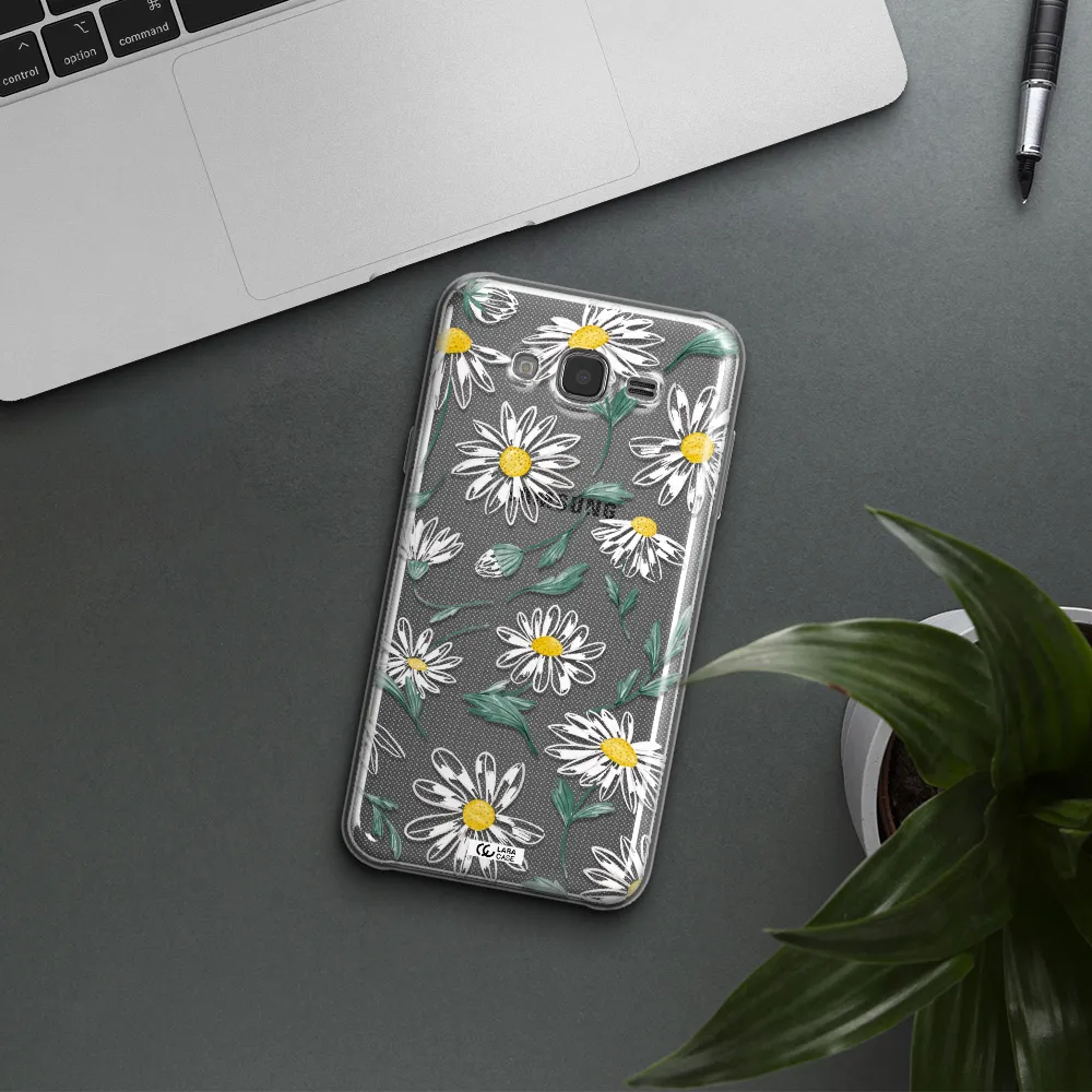 Papatia With Stem Samsung J7 Core Clear TPU Case