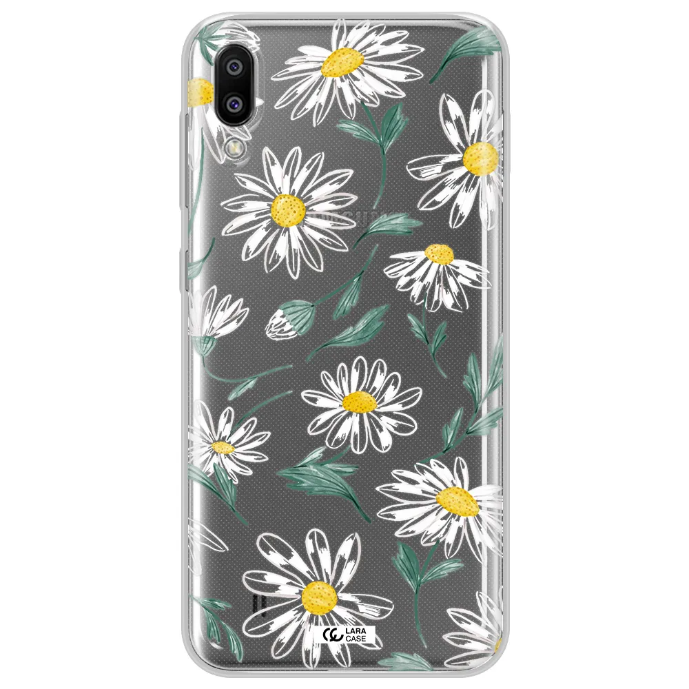 Papatia With Stem Samsung M10 Clear TPU Case