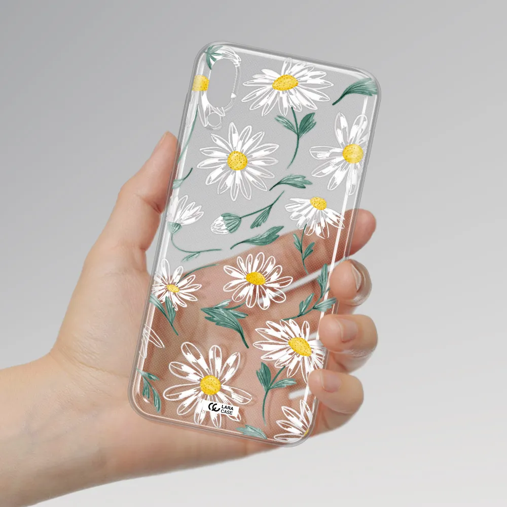 Papatia With Stem Samsung M10 Clear TPU Case