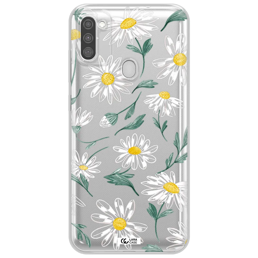 Papatia With Stem Samsung M11 Clear TPU Case