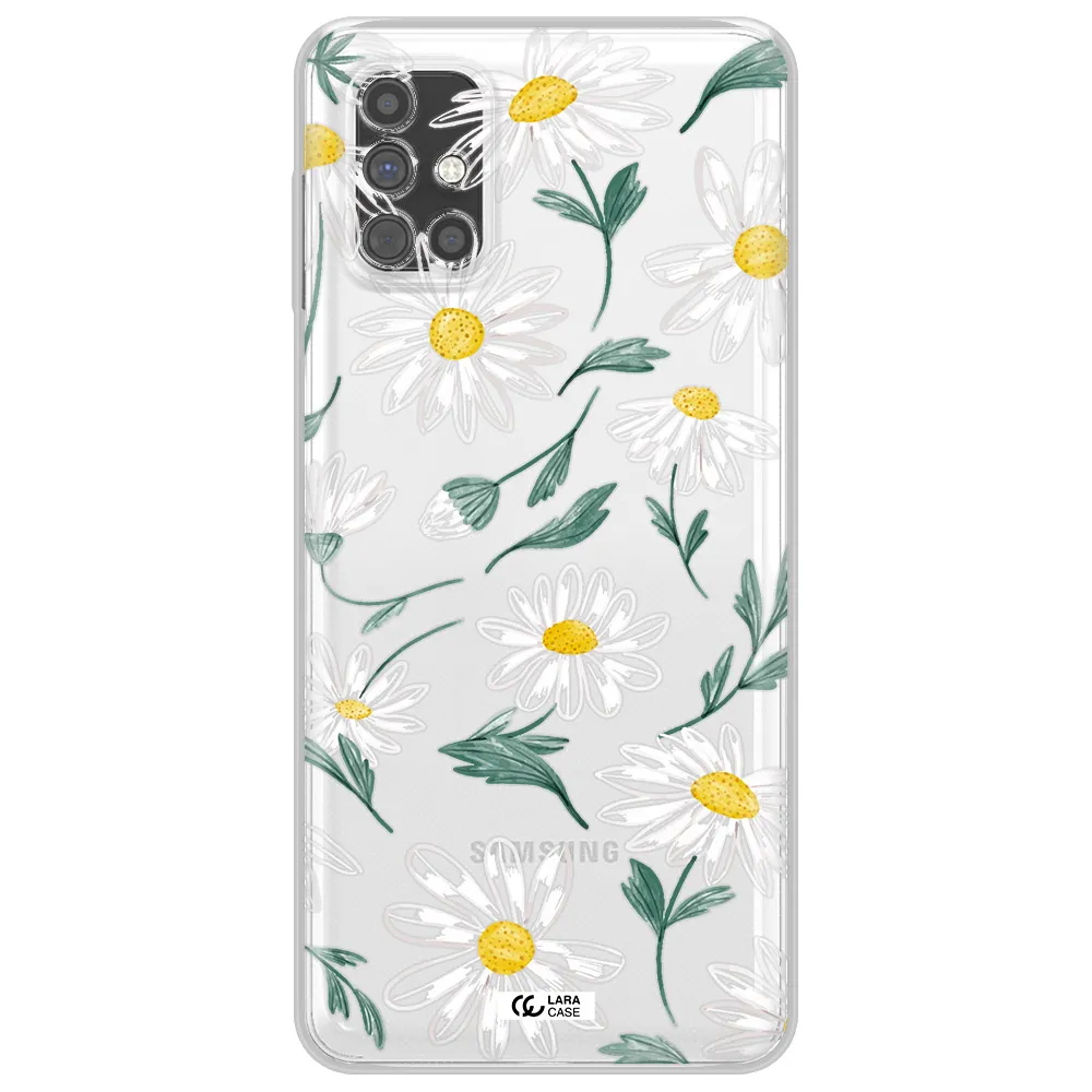 Papatia With Stem Samsung M51 Clear TPU Case