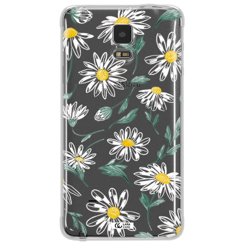 Papatia With Stem Samsung Note 4 Clear TPU Case