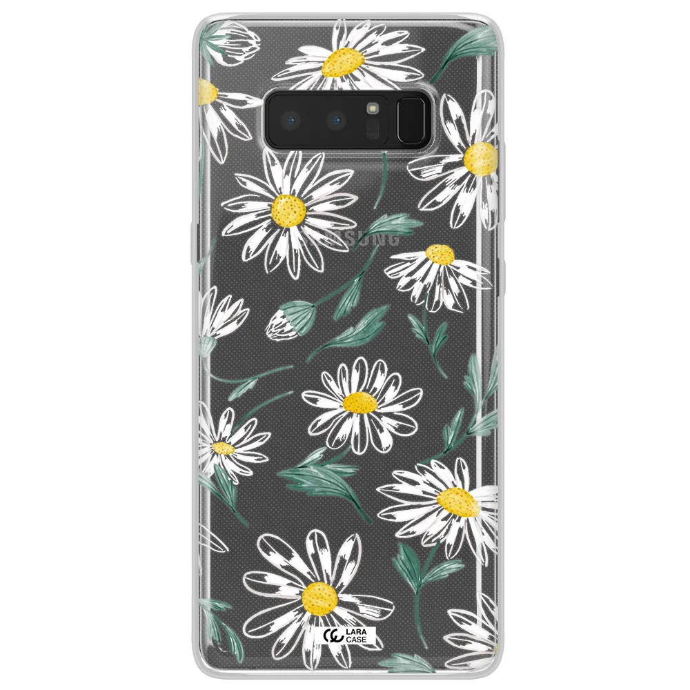 Papatia With Stem Samsung Note 8 Clear TPU Case