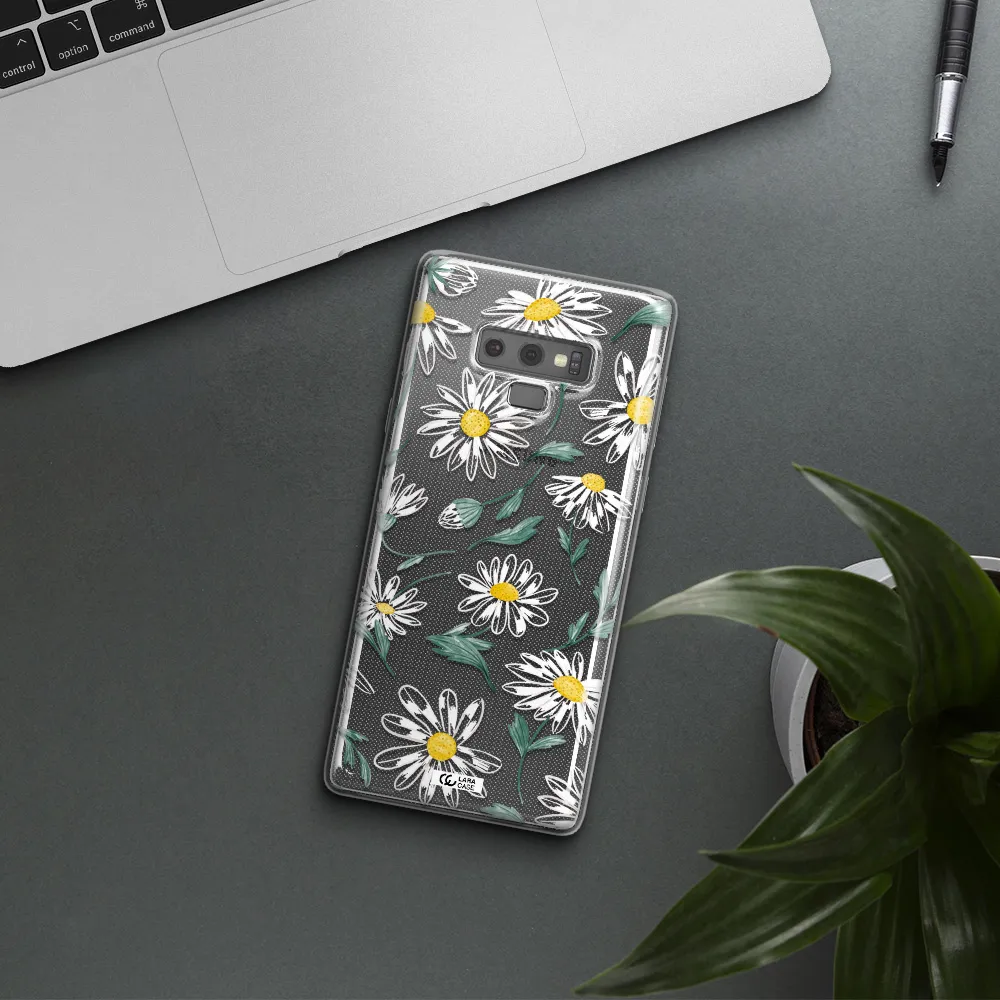 Papatia With Stem Samsung Note 9 Clear TPU Case
