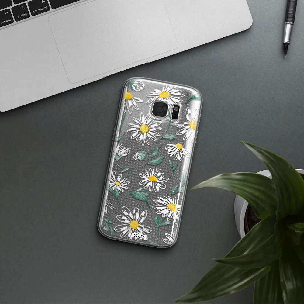 Papatia With Stem Samsung S 7 Clear TPU Case