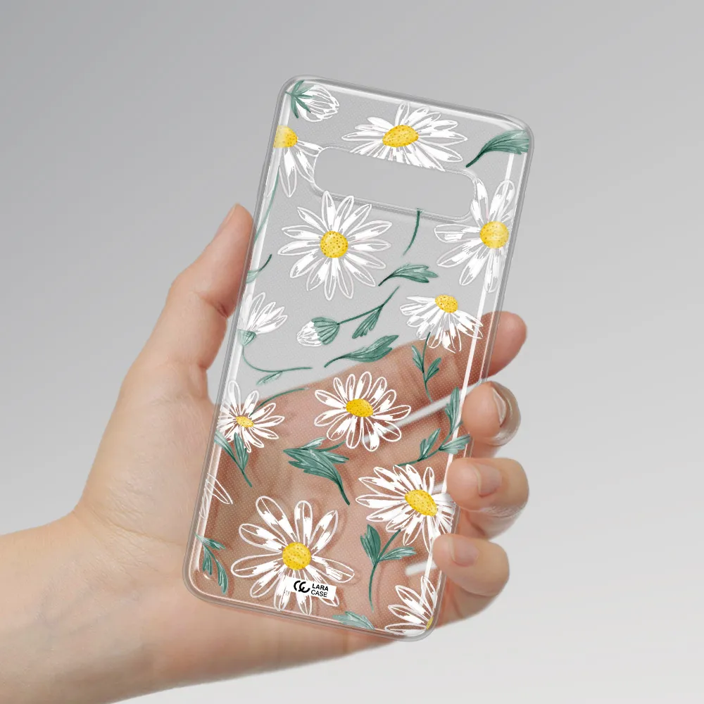 Papatia With Stem Samsung S10 Clear TPU Case