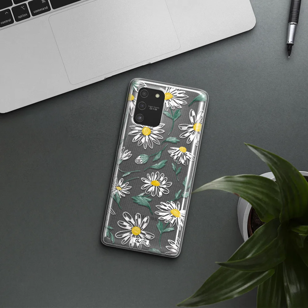Papatia With Stem Samsung S10 Lite Clear TPU Case