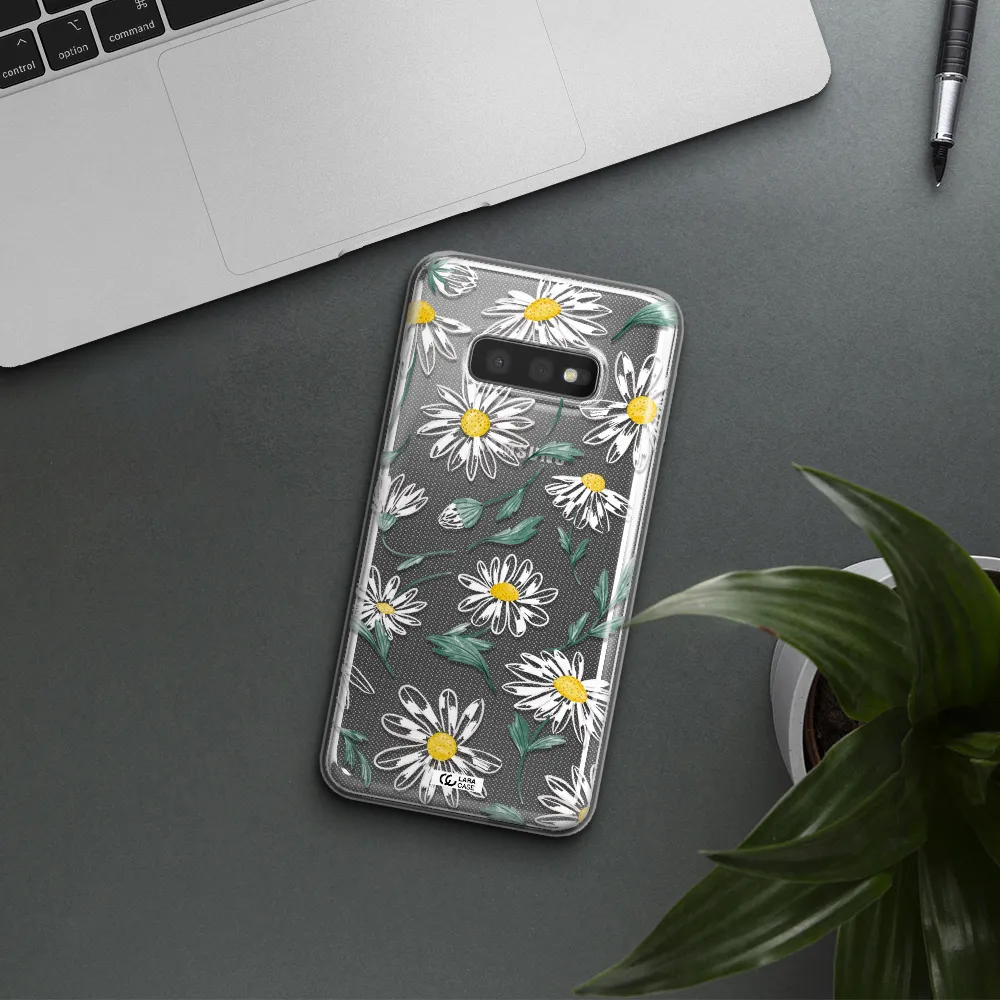 Papatia With Stem Samsung S10e Clear TPU Case