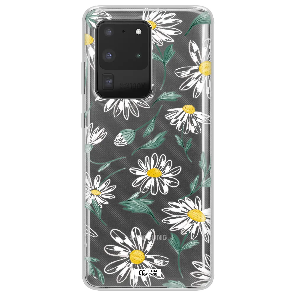 Papatia With Stem Samsung S20 Ultra Clear TPU Case