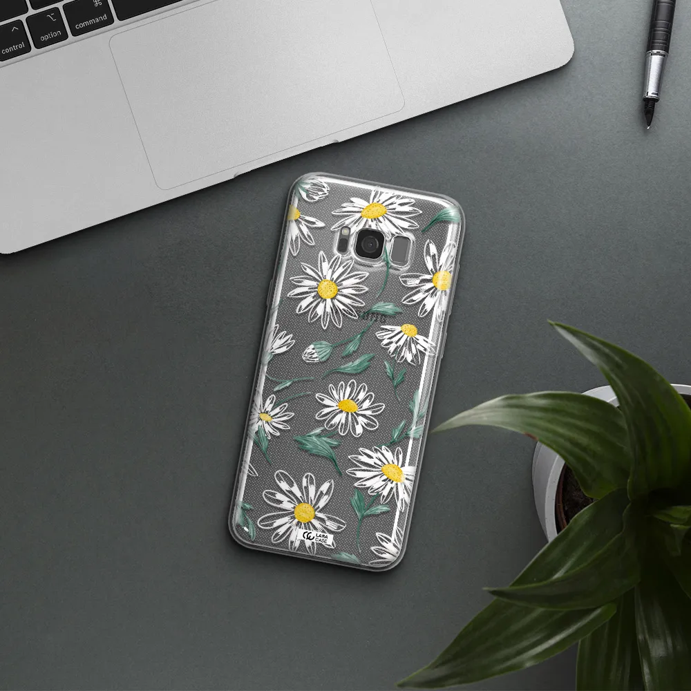 Papatia With Stem Samsung S8 Clear TPU Case