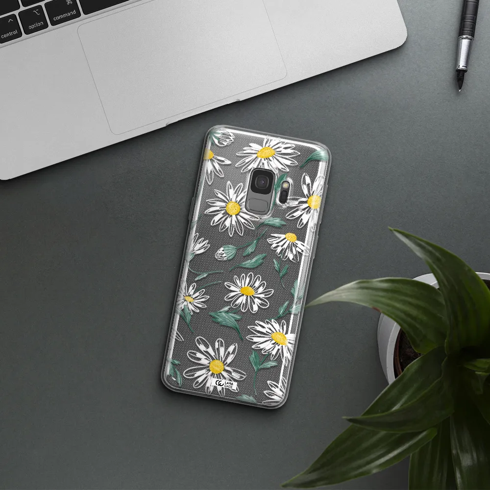 Papatia With Stem Samsung S9 Clear TPU Case
