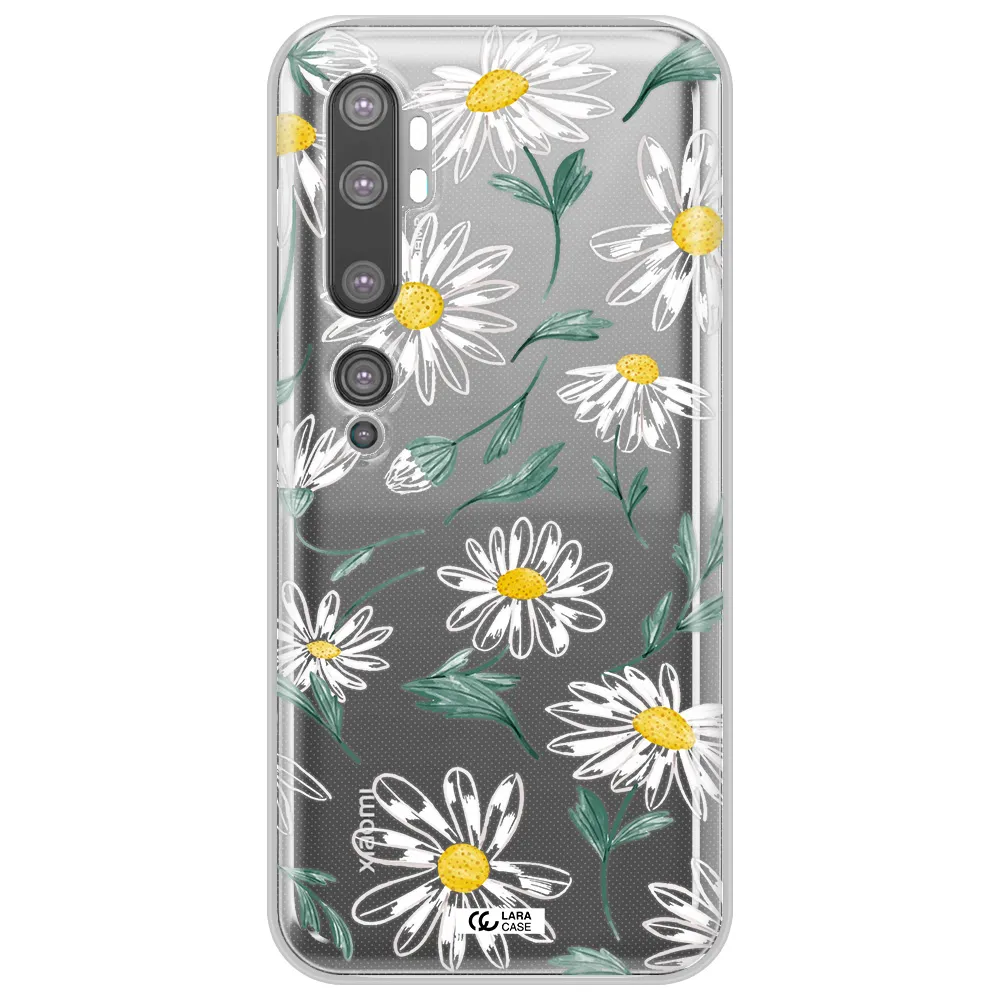 Papatia With Stem Xiaomi Mi Note 10 Clear TPU Case