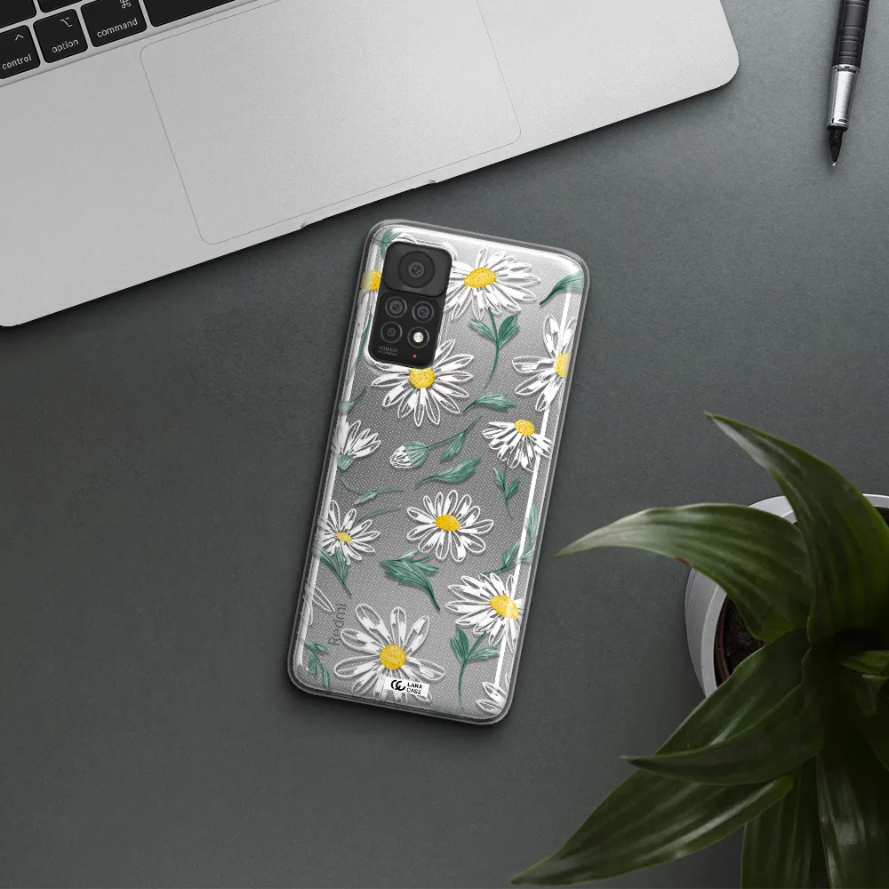Papatia With Stem Xiaomi Note 11 Pro Clear TPU Case