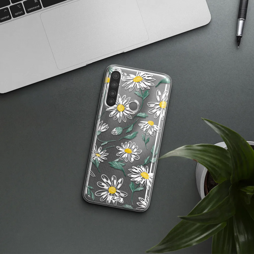 Papatia With Stem Xiaomi Note 8 Clear TPU Case