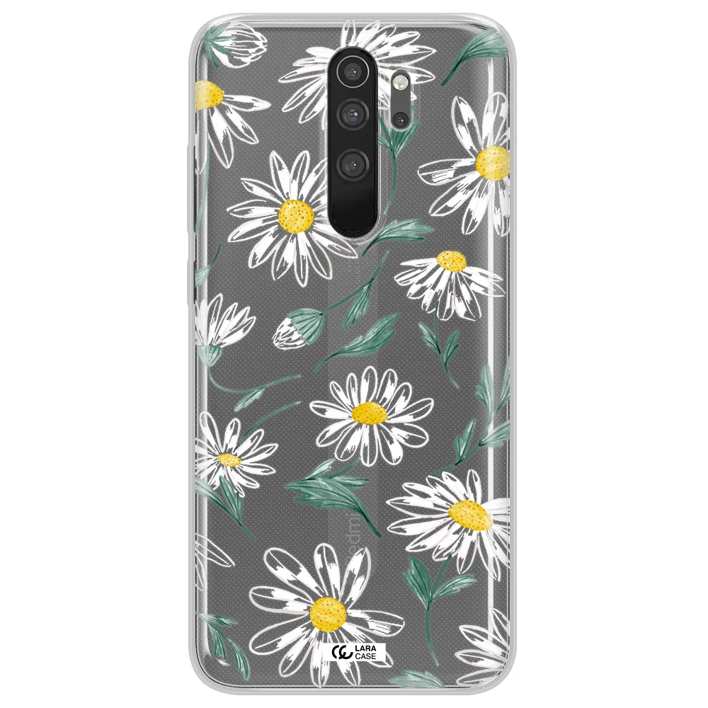 Papatia With Stem Xiaomi Note 8 Pro Clear TPU Case