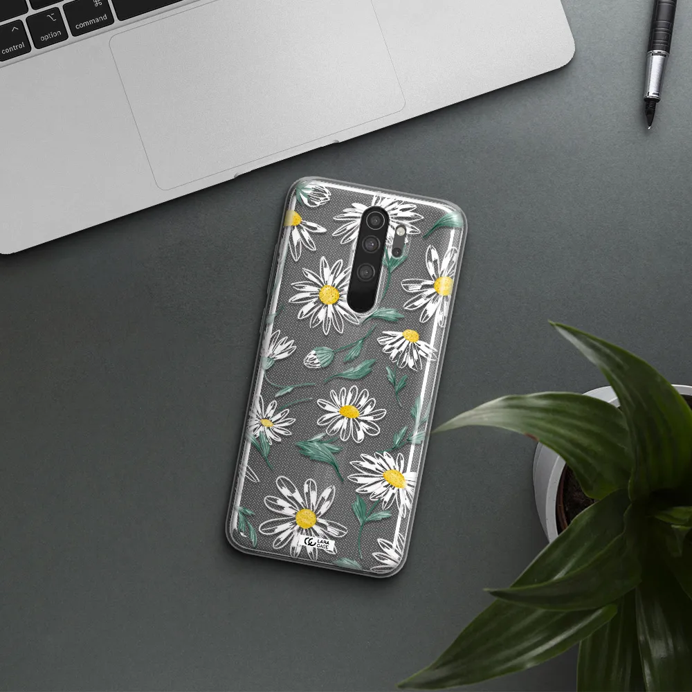Papatia With Stem Xiaomi Note 8 Pro Clear TPU Case