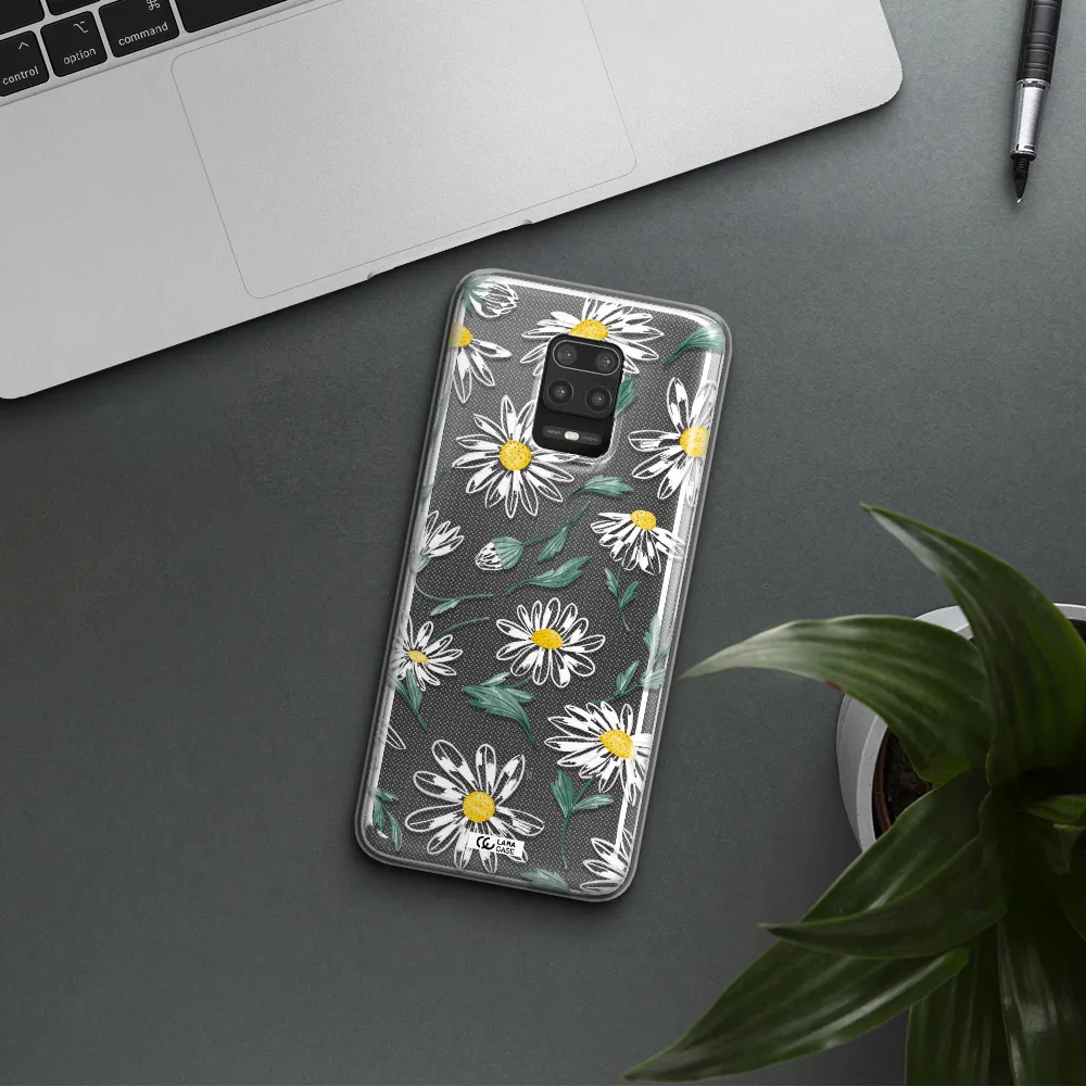 Papatia With Stem Xiaomi Note 9S Clear TPU Case