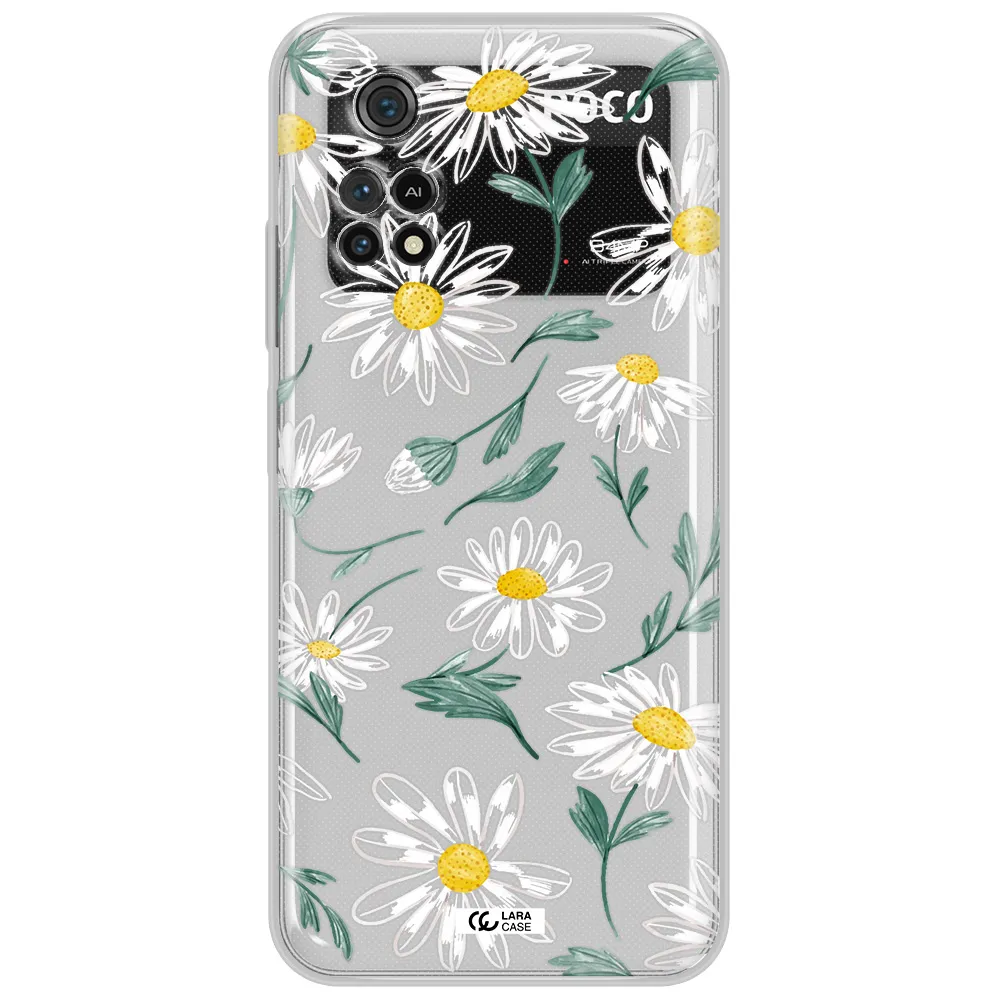 Papatia With Stem Xiaomi Poco M4 Pro 4G Clear Tpu Case