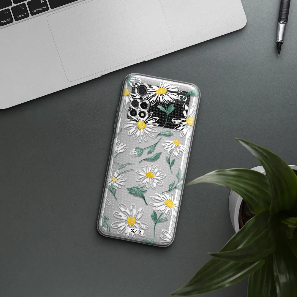 Papatia With Stem Xiaomi Poco M4 Pro 4G Clear Tpu Case