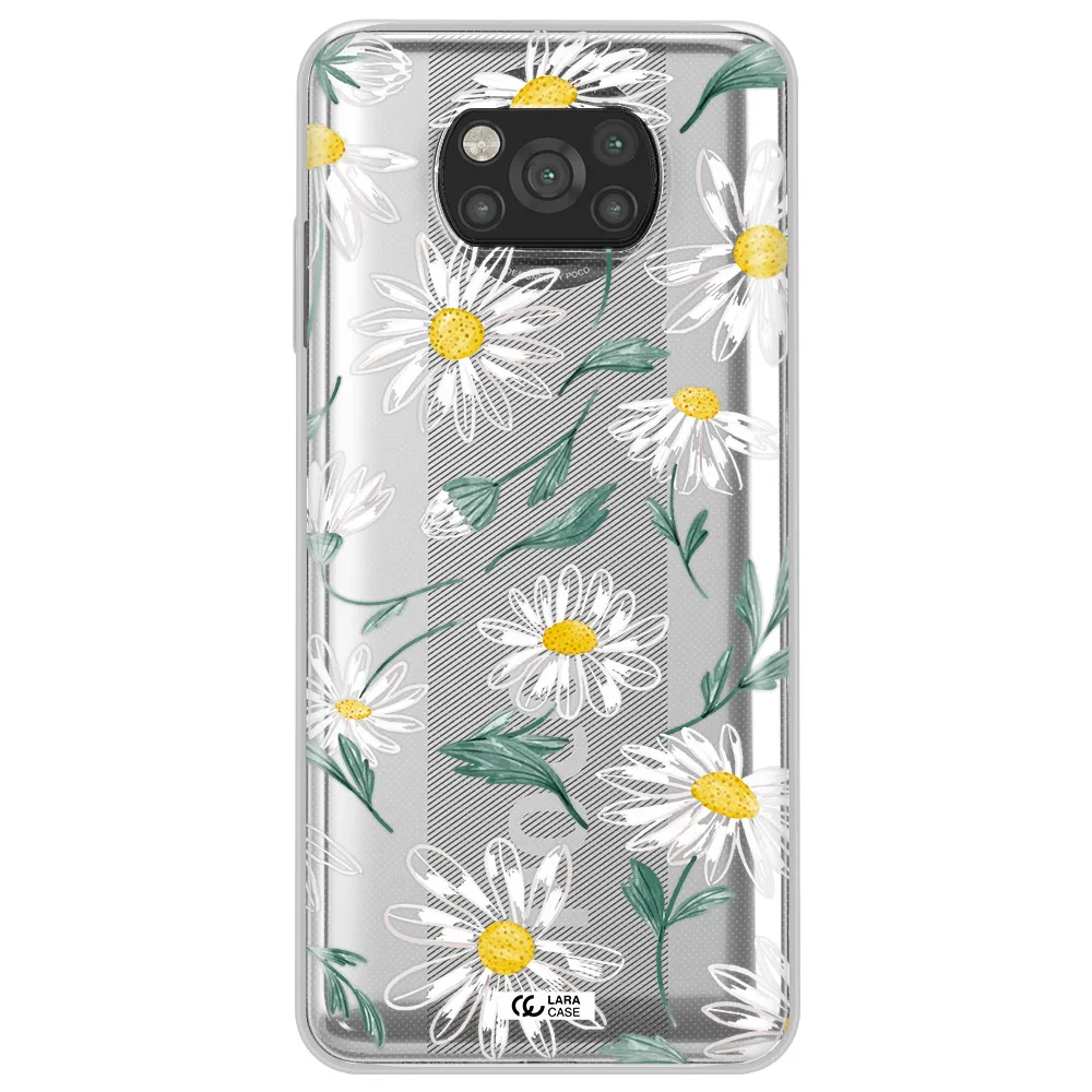 Papatia With Stem Xiaomi Poco X3 Clear TPU Case