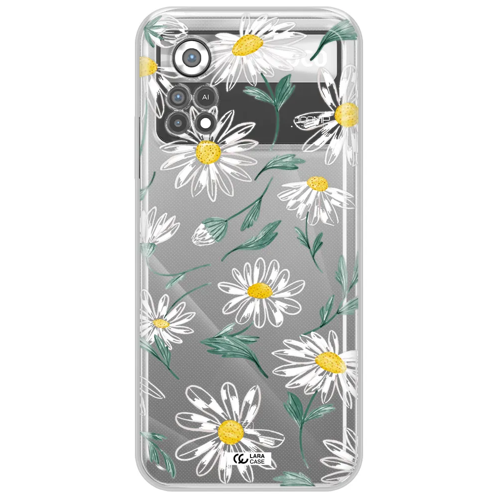 Papatia With Stem Xiaomi Poco X4 Pro Clear TPU Case