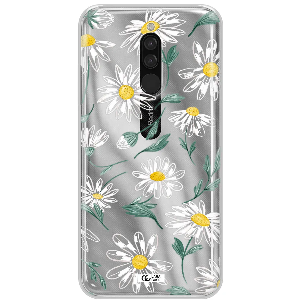 Papatia With Stem Xiaomi Redmi 8 Clear Tpu Case