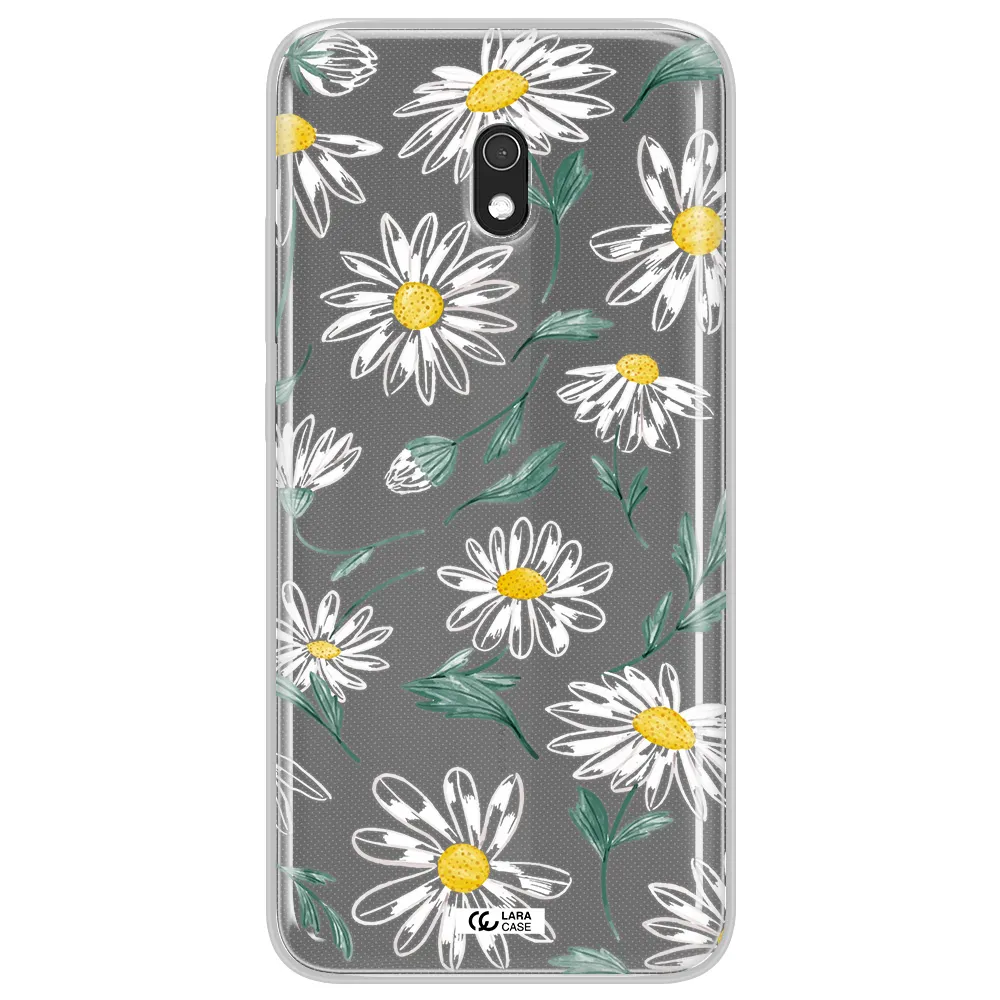 Papatia With Stem Xiaomi Redmi 8A Clear TPU Case