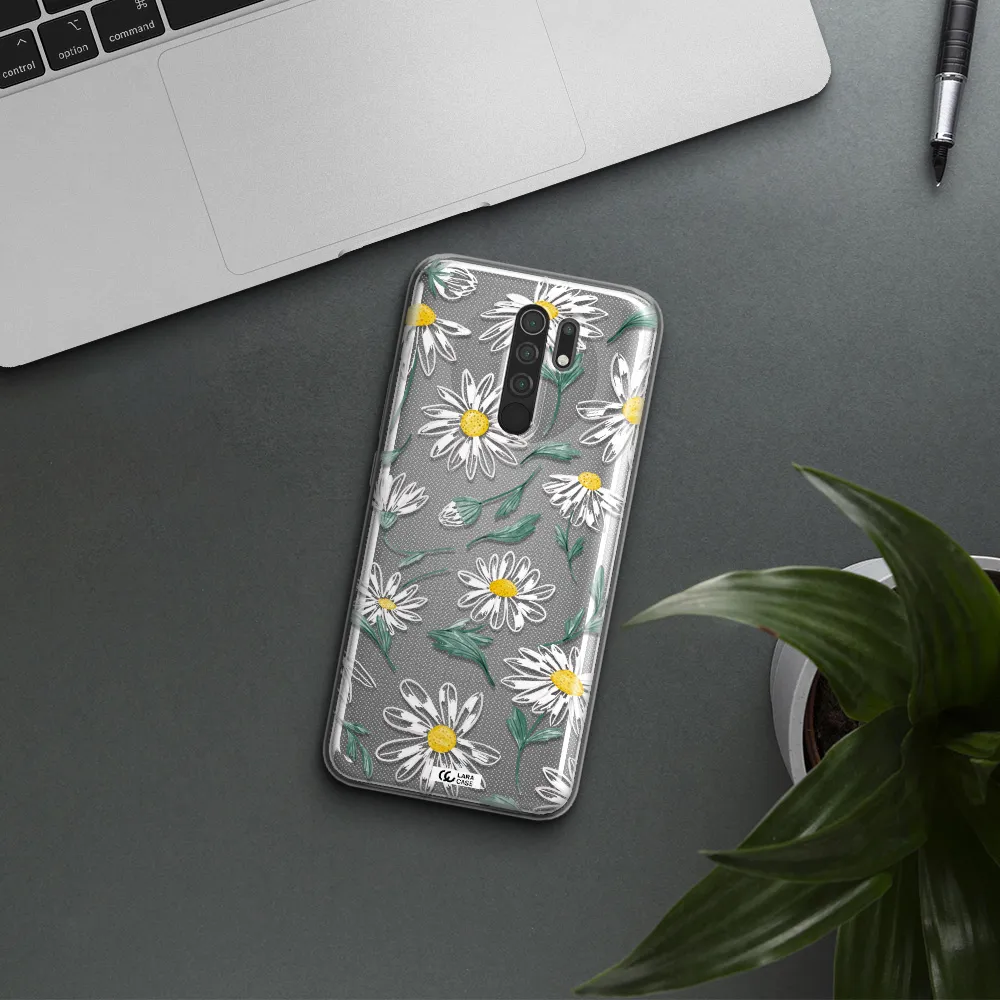 Papatia With Stem Xiaomi Redmi 9 Clear TPU Case