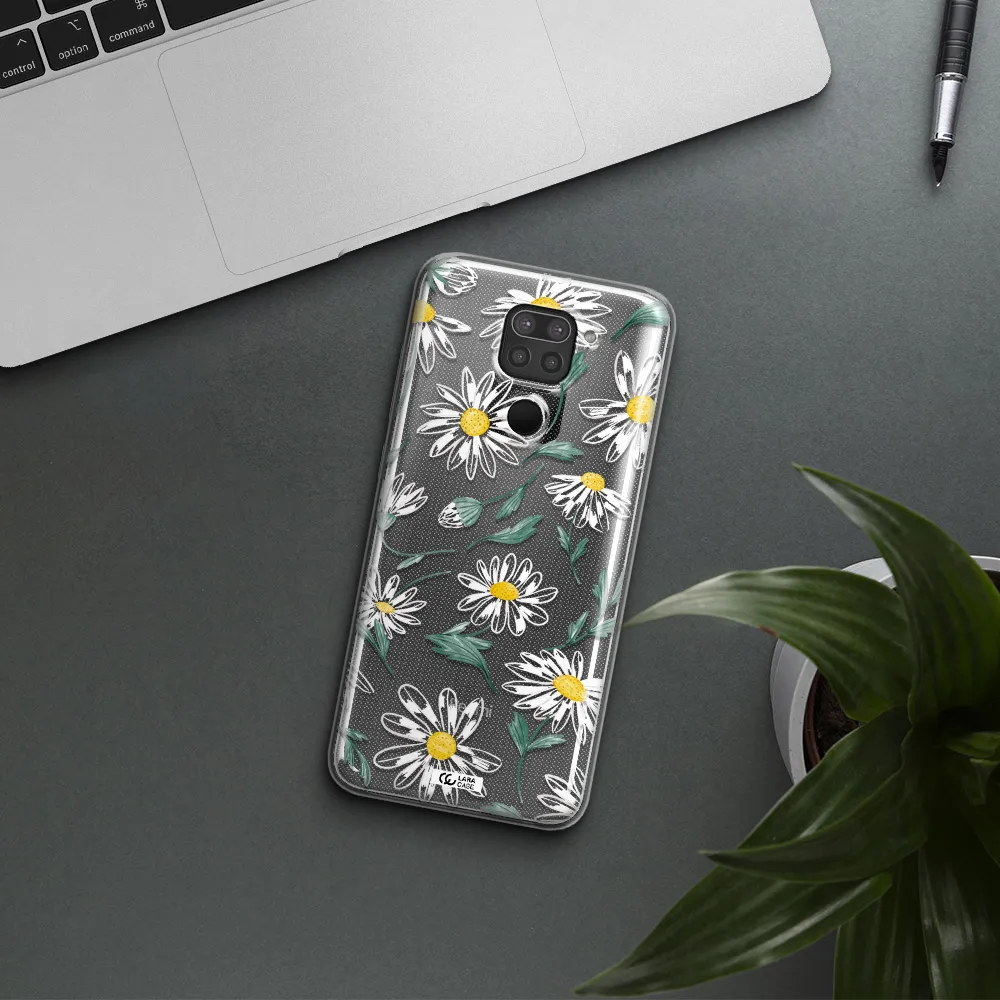 Papatia With Stem Xiaomi Redmi Note 9 Clear TPU Case