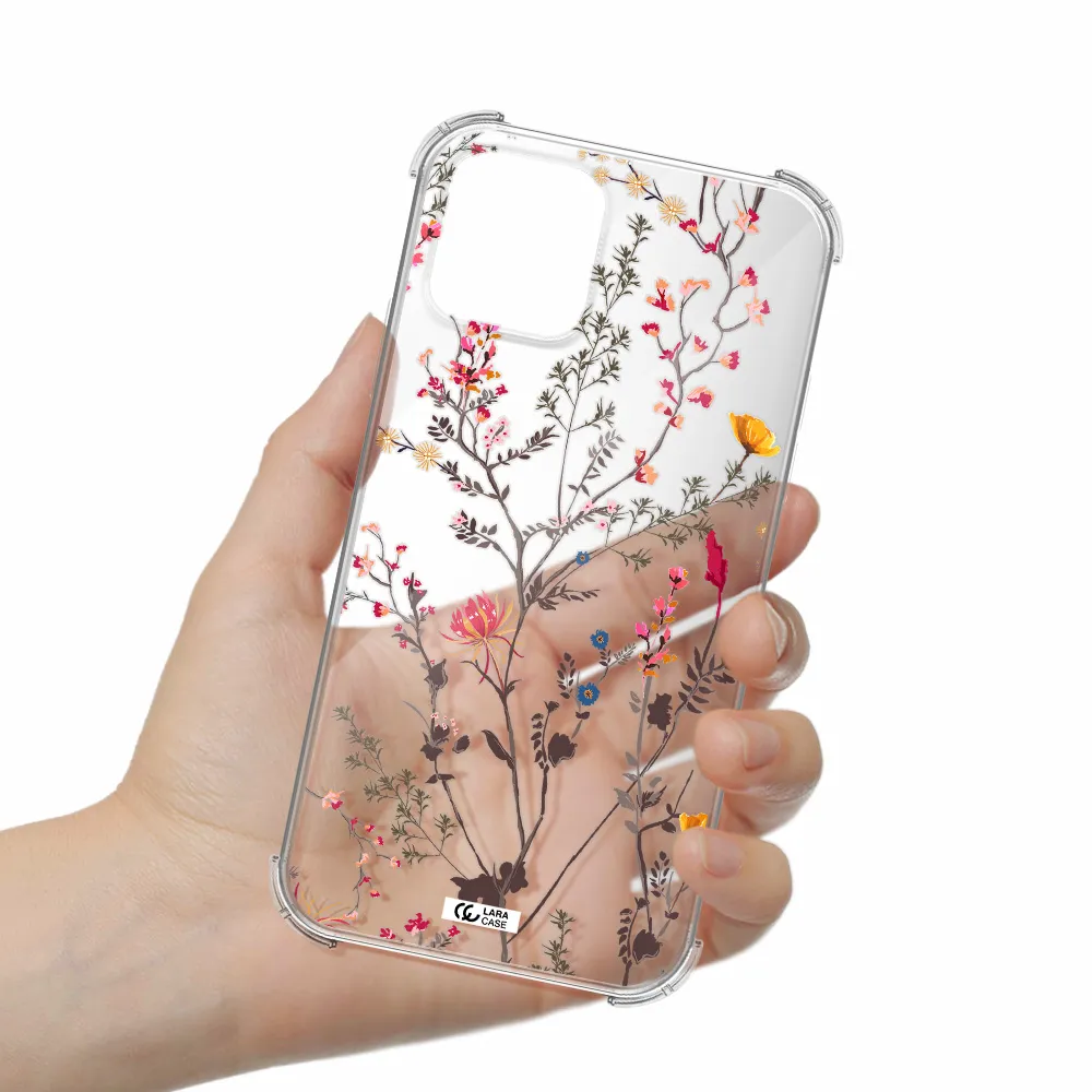 Miniature Flower Apple iPhone 11 pro max Clear PC Case