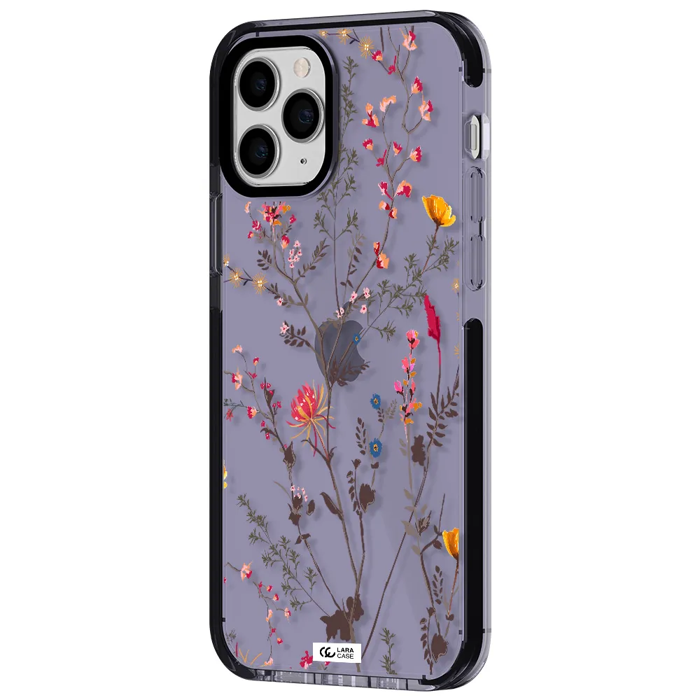 Miniature Flower Apple iPhone 11 pro max impact Lilac Case