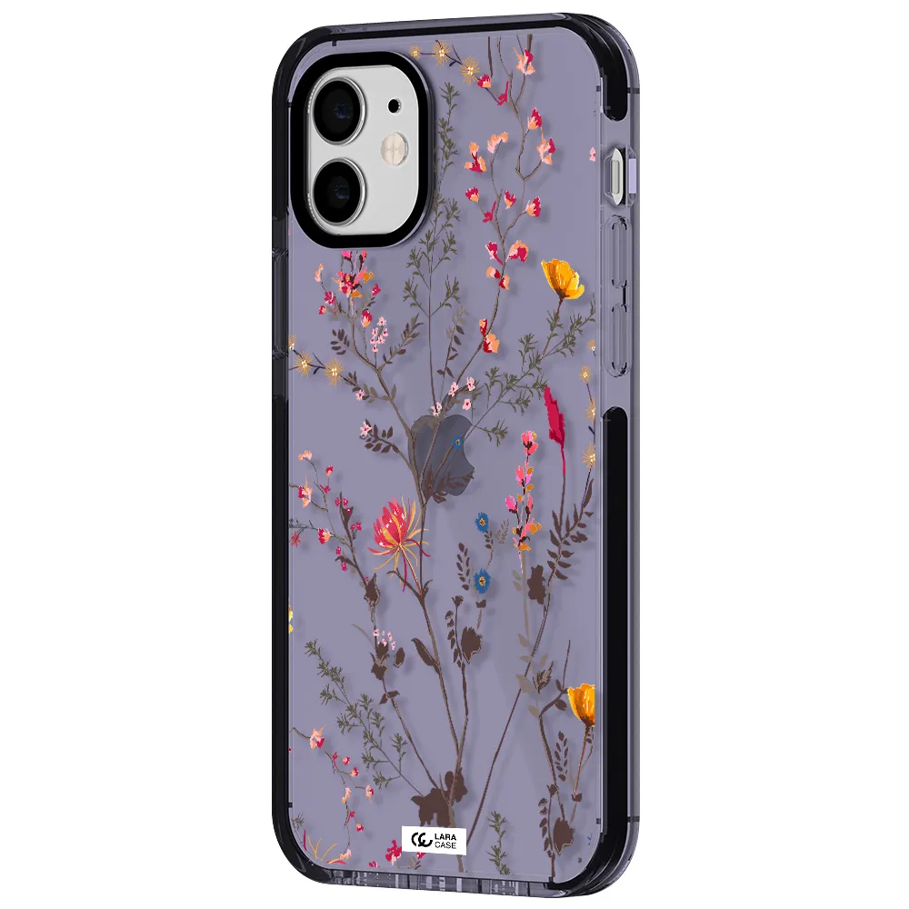 Miniature Flower Apple iPhone 12 impact Lilac Case