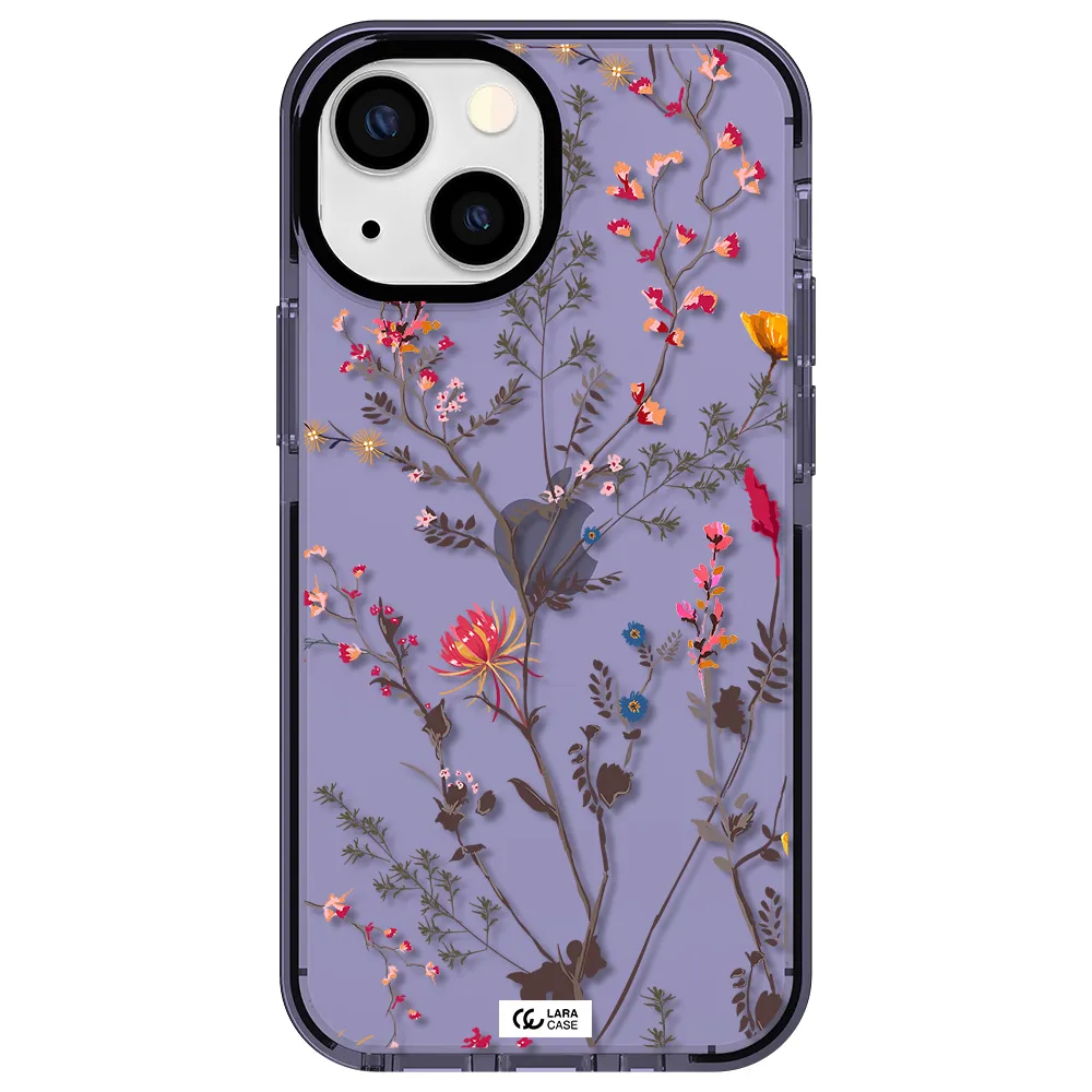 Miniature Flower Apple iPhone 13 mini impact Lilac Case