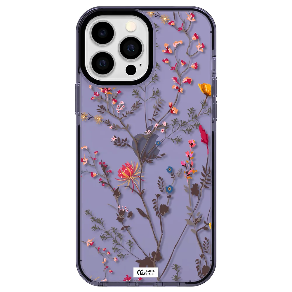 Miniature Flower Apple iPhone 13 Pro Max impact Lilac Case