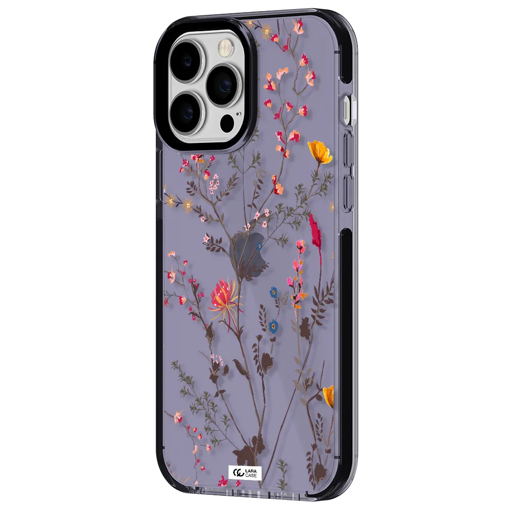 Miniature Flower Apple iPhone 13 Pro Max impact Lilac Case