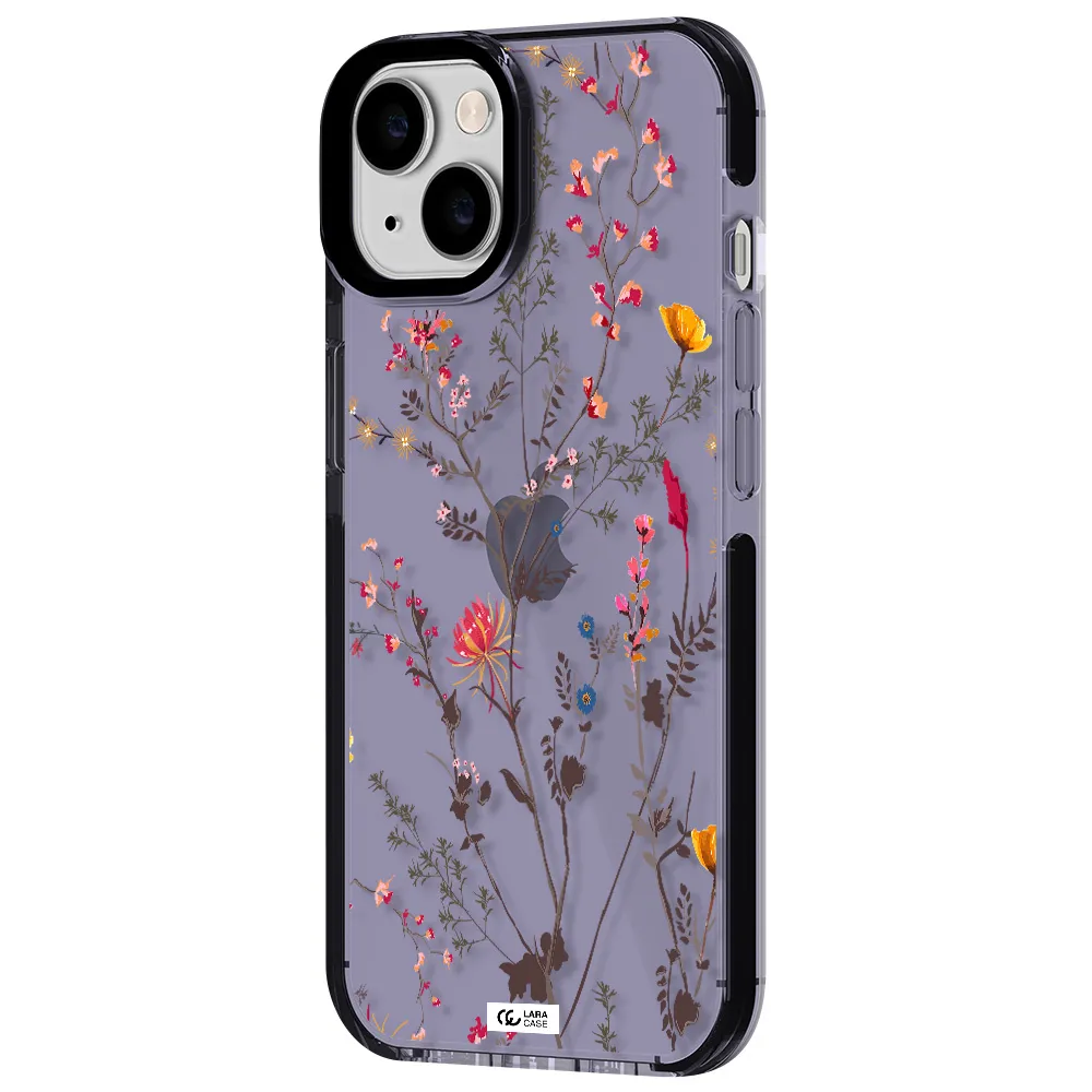 Miniature Flower Apple iPhone 14 impact Lilac Case