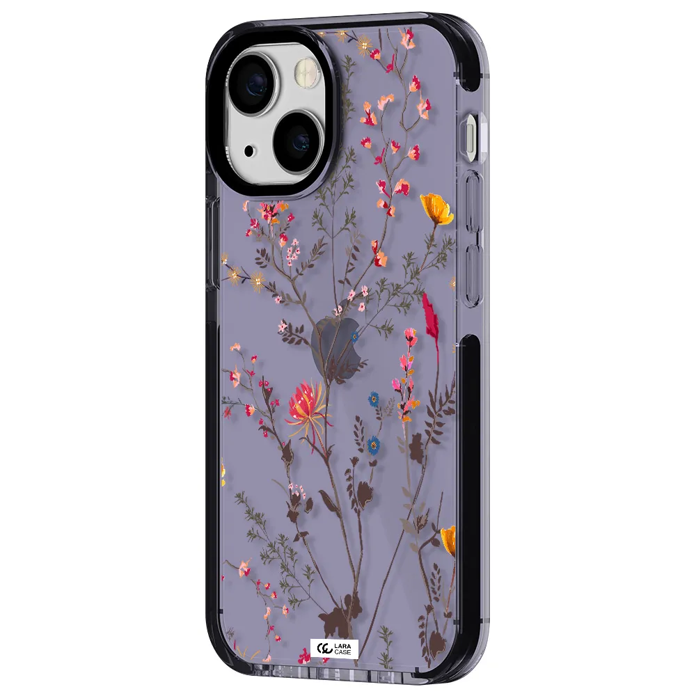 Miniature Flower Apple iPhone 15 impact Lilac Case